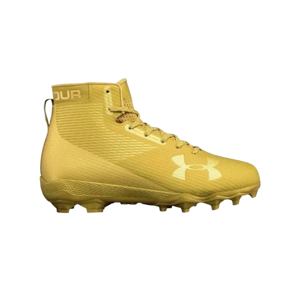 Under Armour UA Hammer MC Gold High Top Ankle Football Cleats